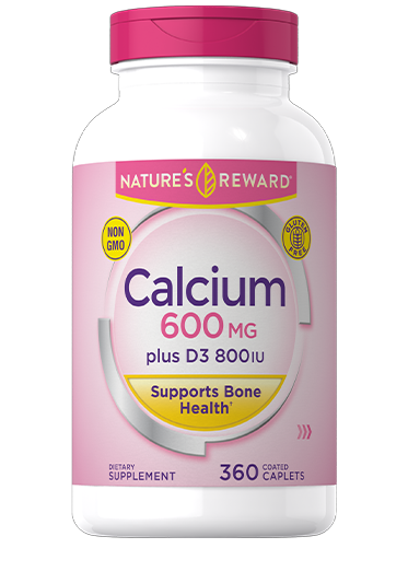 Calcium 600 mg plus D3 800 IU