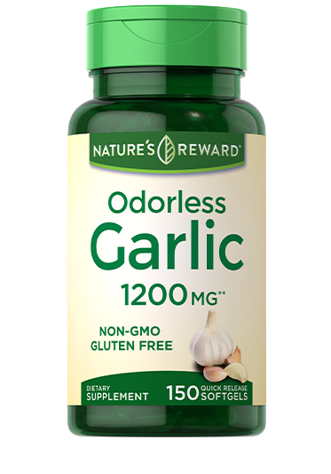 Odorless Garlic<br>1200 mg**
